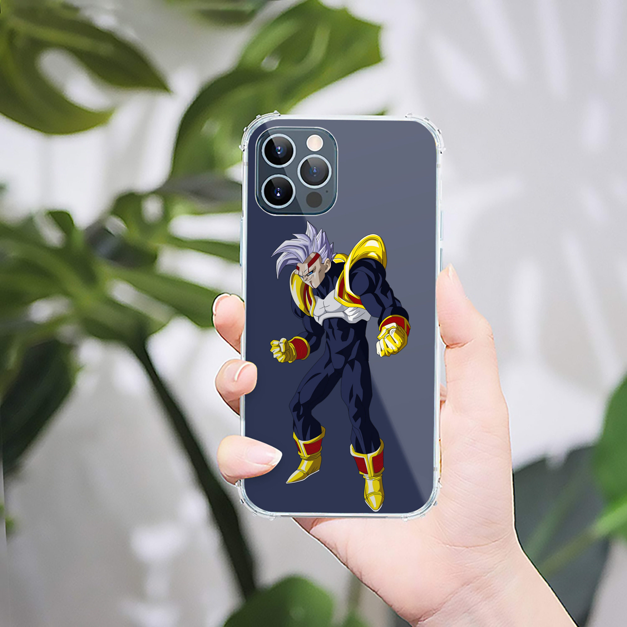 （画像用） ドラゴンボール DRAGON BALL 【iPhone 12シリーズ対応】透明スマホケース（クリアソフトケース）